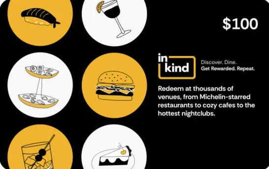 InKind Restaurant Rewards