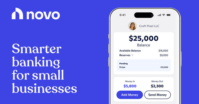 NOVO Small Business Banking and Loans