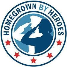HOMEGROWN by HEROES The Homegrown By Heroes label (HBH) is the official farmer veteran branding program of America and is administered nationally by the Farmer Veteran Coalition. It certifies ranchers, farmers, and fisherman of all military eras to sell their product as veter