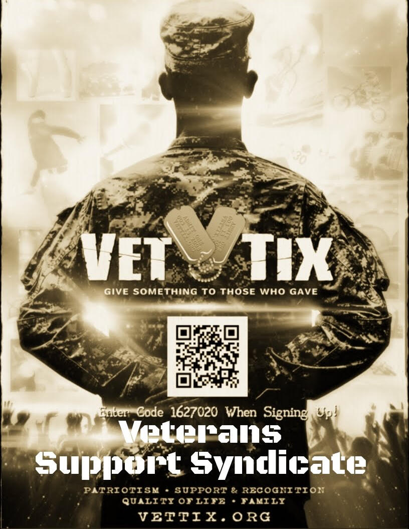 VETTIX | Event Tickets | Free, Low-Cost Veterans Support Syndicate